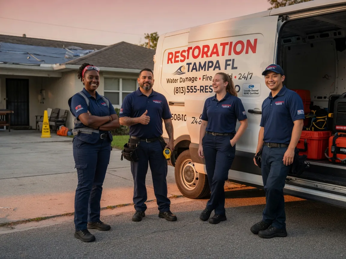 Water Damage Restoration company in Exline, IA